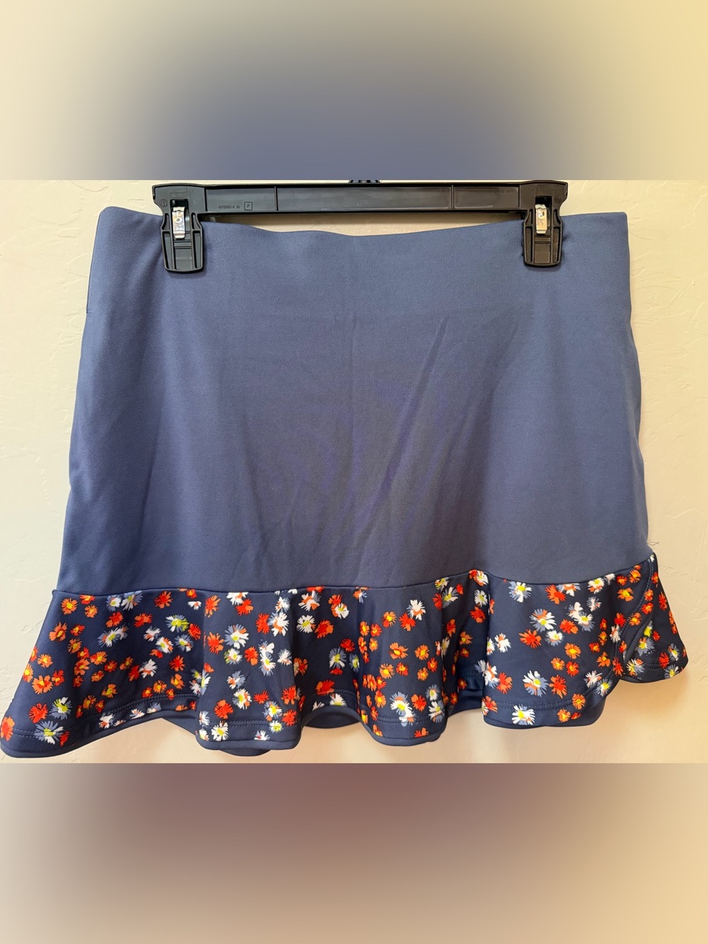Callaway Opti-Dry Womens Golf Skirt Skort Blue Floral Size Medium Pockets